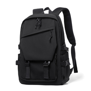 Korean Fashion Casual Large Capacity Nylon New Student All Match Outdoor Travel Computer Air Cushion Straps Zipper <strong>Backpack</strong> - Product Image 5
