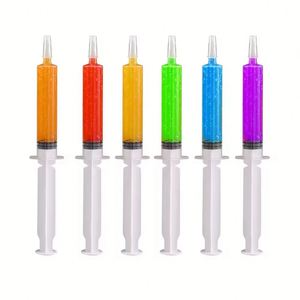 Jeringas de Plástico PP de 1.5 oz, Transparentes, de Pared Simple, Reutilizables, con Impresión UV, para Shots de Gelatina, Ideales para Fiestas - Product Image 1