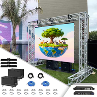 Pantalla LED para Cabina de DJ P2.604, Gabinete Ligero de Alquiler para Sistema de Video Wall en Escenarios de Clubes