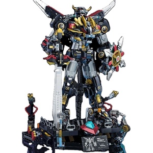 80507 Série Mecha Hundred Beasts Black <span class=keywords><strong>Lion</strong></span> God King Blocs de construction à assembler Modèle de <span class=keywords><strong>jouet</strong></span> pour garçons - Product Image 1