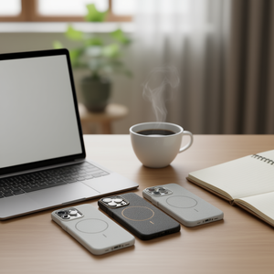 Custodia Protettiva Ultra Leggera per Samsung S24 con Texture Lychee e Magnete - Product Image 2