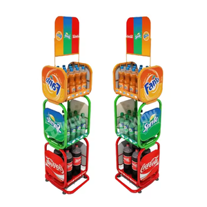 4 kệ kim loại Rack hiển thị cho đồ uống rượu vang & bia cho đồ uống lưu trữ hoặc cho giới thiệu - Product Image 4