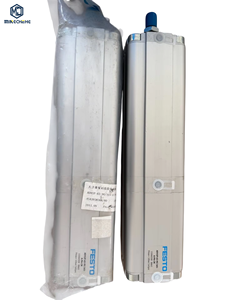 กระบอกลมนิวแมติกแบบกะทัดรัด ADVU-63-90/165-A-PA-CN แบบสองทาง ปรับระยะชักได้ สำหรับงานอุตสาหกรรม - Product Image 1