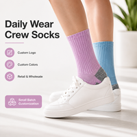Chaussettes de sport personnalisées avec logo, faible MOQ, respirantes en maille, soutien de la voûte plantaire pour la course, l'entraînement, la gym, le cyclisme, hommes et femmes, directement de l'usine
