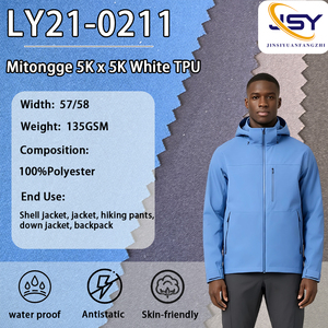 Factony Best Mintongge 5K*5K TPU blanc 100% polyester ventilé et perméable à l'humidité <span class=keywords><strong>pour</strong></span> veste Gore Tex - Product Image 1