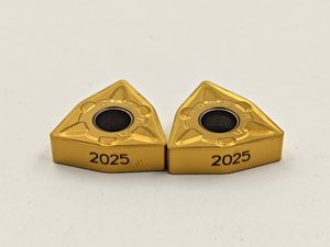 Plaquette de tournage en carbure PVD WNMG080408-MM 2025 80 °   Trigon R0.8 pour l'acier inoxydable, finition moyenne - Product Image 4