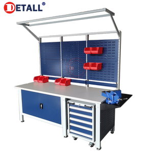 Detall-Heavy Duty <strong>Workshop</strong> Woodworking Workbench Work <strong>Bench</strong> <strong>with</strong> <strong>Bench</strong> <strong>Vice</strong> - Product Image 2