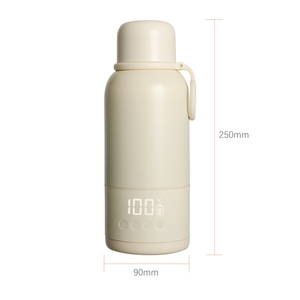 Bouilloire avec batterie Charge rapide <span class=keywords><strong>Sans</strong></span> <span class=keywords><strong>fil</strong></span> Rechargeable Instantanée Usb Warmer 500ml Capacité Portable Chaudière à eau pour bébé Voyage - Product Image 5