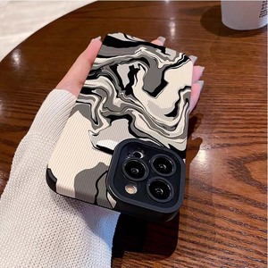 Coque de téléphone portable en cuir artificiel TPU avec impression de <span class=keywords><strong>peinture</strong></span> à l'huile Big Wave pour iPhone 8 X Xr Xs 11 12 13 14 15 16 17 Pro Max - Product Image 4