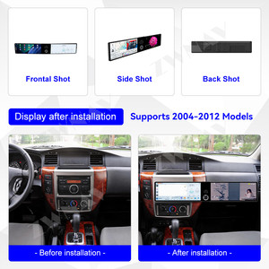 วิทยุติดรถยนต์ ZWNAV ระบบ <span class=keywords><strong>Android</strong></span> 15 เครื่องเล่น DVD วิดีโอ พร้อมระบบนำทาง GPS สำหรับรถยนต์นิสสัน ซาฟารี Y61 ปี 2004-2012 รองรับระบบมัลติมีเดียในรถยนต์และ Carplay - Product Image 6