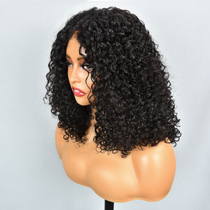 HD Swiss Lace Perruque de cheveux humains bruts Swiss Curly HD Lace Glueless Highlight Perruques de cheveux humains 180% Densité Curly HD Swiss Lace Perruque - Product Image 3