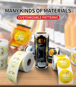 Étiquette en vinyle holographique personnalisée, adhésive, imperméable, autocollant permanent résistant pour le vin, les parfums et les cosmétiques - Product Image 6