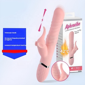 Wiederauf ladbare weibliche Vibratoren mit konstanter Temperatur Bass massage Starke Vibration Elefanten nase Masturbation Stick Sexspielzeug - Product Image 5
