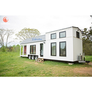 Petite maison <span class=keywords><strong>sur</strong></span> roues, maisons minuscules préfabriquées, maison de conteneur moderne préfabriquée - Product Image 2