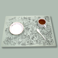 Tapis de travail en silicone sur mesure pour artisanat, moulage de bijoux, résine époxy - Antidérapant, résistant à la chaleur, épaisseur 6 mm