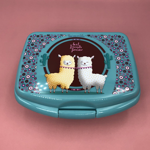 Customized Hot Selling 100% Food Grade Materials Durable BPA Free <span class=keywords><strong>Rectangular</strong></span> <span class=keywords><strong>Plastic</strong></span> Lunch Box Bento For Kids - Product Image 1