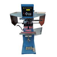 Machine d'impression tampographique à deux couleurs pour étiquettes de vêtements avec lumière laser pour cintres – Machine d'impression tampographique