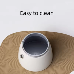 Ensemble de pots moka italiens classiques portables petite cafetière en aluminium avec cafetière en céramique pour voyage et camping - Product Image 2