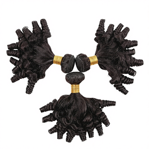 Parrucca HD Full Lace in Capelli Umani Remy Funmi, Liscia e Ondulata, Alta Densità, con Riga a Destra, Setosa, Kosher, per Ingrosso - Product Image 5