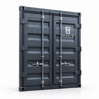 Charnières robustes pour portes de conteneurs, pour immeubles de bureaux, écoles, ateliers, avec garantie de 5 ans