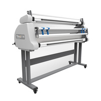 Plastifieuse froide grand Format 1.6M avec compresseur d'air libre et Machine de stratification de Film thermique de lame de coupe