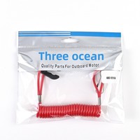 Cordon de sécurité pour interrupteur d'arrêt moteur 682-82556 pour moteur hors-bord Yamaha Hidea Powertec Hankai Seapro, pièces de moteur marin pour bateau