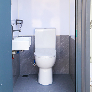 Bagno Portatile Mobile, Unità Sanitaria Singola o Doppia Disponibile, WC Portatile Personalizzabile per Cantieri e Eventi Pubblici - Product Image 6