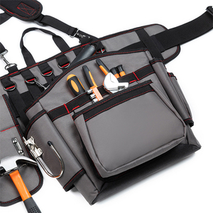 Prêt à expédier échantillon gratuit chariot menuiserie sac à outils fer travailleur outil ceinture sac multi-usages sac de rangement - Product Image 5