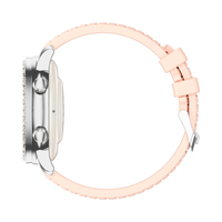 Pantalla redonda AMOLED con diamantes Reloj inteligente clásico para mujer Z95 Mini Rastreador saludable Multifunción ECG Reloj inteligente para mujer