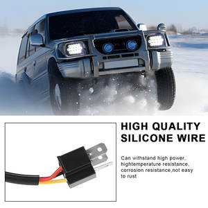 Phare LED carré 5x7 pouces 12V 45W 6000K pour voiture, faisceau Hi/Lo, étanche, antibrouillard, garantie 2 ans pour Jeeps - Product Image 6