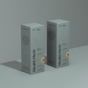 Cajas de Embalaje de Cartón Rectangulares Plegables Negras con Logotipo Personalizado al por Mayor para Cosméticos, Aceites Esenciales y Cuidado de la Piel con Esponja - Product Image 4