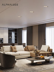 Boîtier de Downlight Led à Double Tête et Garniture Étroite Gu10/Mr16 Cadre de Logement Encastré pour Hôtel Downlight Intérieur - Product Image 4