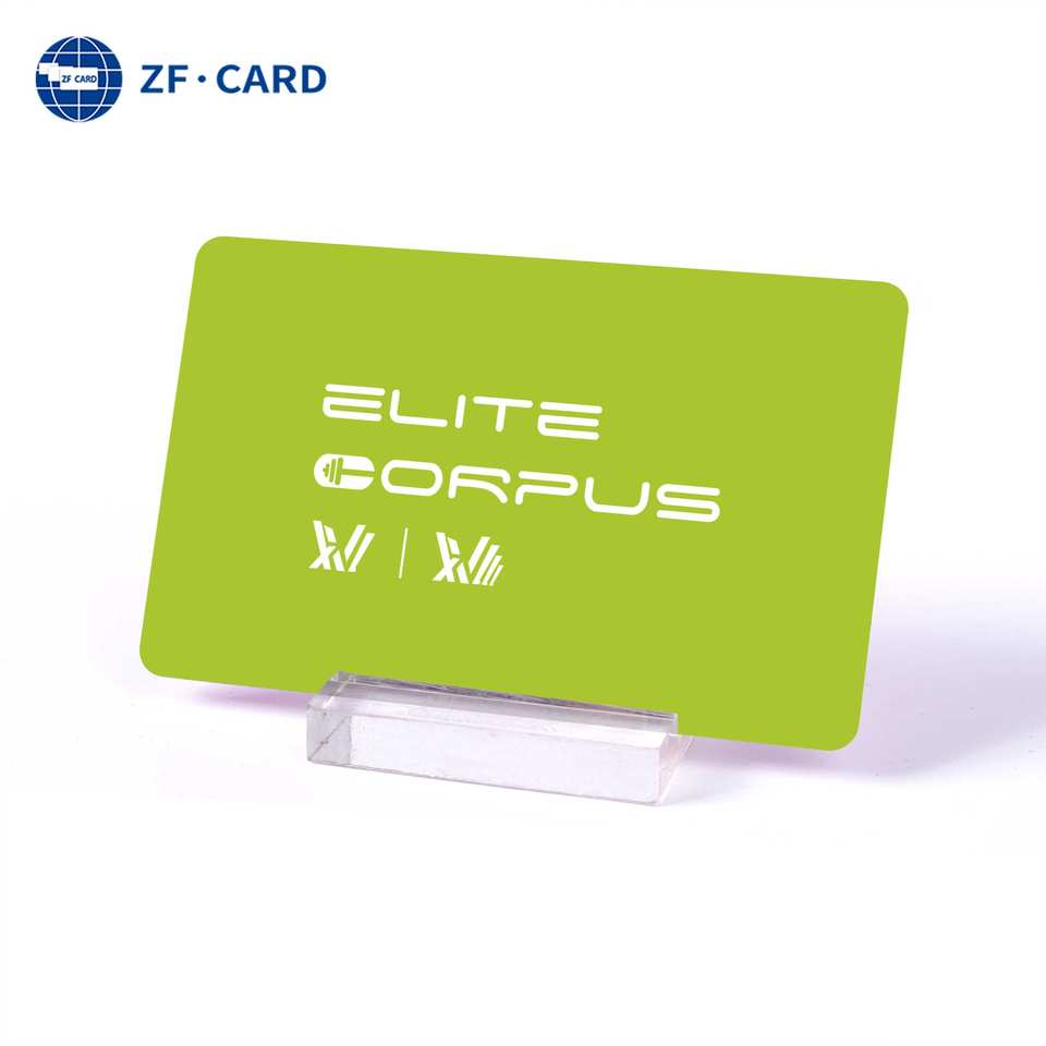Waterproof PVC RFID NFC Access Control Card 13.56 MHz MIFARE Plus(R)X ...