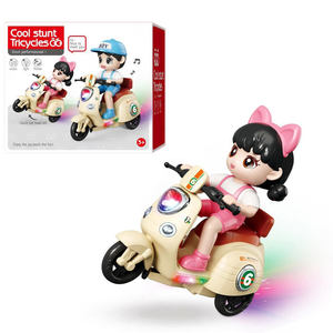 Tricycle électrique pour enfants avec roues pivotantes à 360 degrés, lumières et musique, pour garçons et filles - Product Image 5