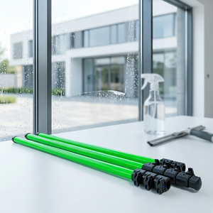 Asta Telescopica in Alluminio Anodizzato Anti-Torsione, Lunghezza Personalizzabile da 3 a 10m, per Pulizia Pannelli Solari e Raccolta Agricola - Product Image 6