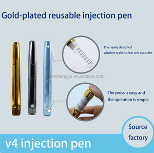 Reusable Spiral Sealed Plastic Injection <b>Pen</b> with Custom Logo for Eye Cream, Skincare Liquid and Daily Application - Product Image 4