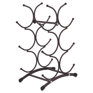 Étagère de rangement pour 6 bouteilles de vin de style américain Étagère de présentation détachable rouge pour armoire à vin Porte-vin décoratif pour la <span class=keywords><strong>cuisine</strong></span> - Product Image 5