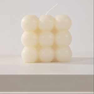 Bougie parfumée artisanale en cire de soja, forme cube Rubik coloré, nouveauté très demandée, pour la maison et l'aromathérapie - Product Image 4