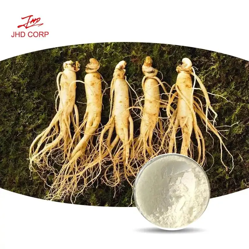 Meilleur prix 99% coréen Panax ginseng extrait de racine poudre de ginseng