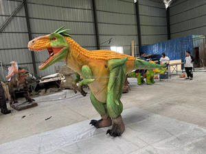 Guangzhou Nanqi hecho a mano realista silicona León mascota disfraz tamaño humano Cosplay rendimiento accesorios Animal disfraz para evento - Product Image 5
