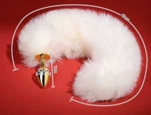 Queue de renard artificielle en métal, plug anal, jouets sexuels pour adultes, petit jouet sexuel, jouets pour adultes, queue anale pour l'érotisme - Product Image 5