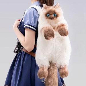 Mochila de peluche de gato siamés, juguete de peluche, bolso de hombro, muñeco, regalo de cumpleaños - Product Image 3