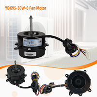Motor de Ventilador Metálico YDK95-50W-6, AC220-240V, 50HZ, 0.26A, 50W, 850 RPM, CCW, Motor de Aire Acondicionado Interior para Uso Doméstico