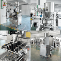 Machine d'emballage de remplissage de granulés entièrement automatique Machine d'emballage de sucre de cacahuète de riz avec remplisseur de tasse de volume