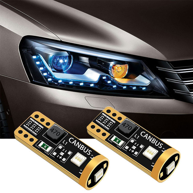 T10 LED Canbus W5W 3030 3SMD 12V-24V 194 168 Led Light Car Motorcycle Accessories Auto LED Bulbs