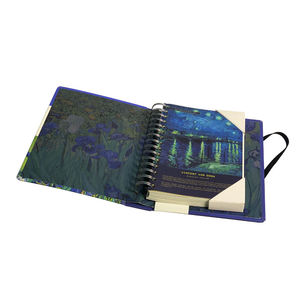 Carnets de notes spirales A5 personnalisables 2025, style vintage, avec autocollants, pour la pleine conscience - Product Image 6