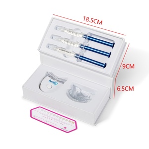 Custom Logo Luxury <b>Teeth</b> <b>Whitening</b> Kit Fresh Mint Gel Non-Peroxide Mouth Guard 3ml Syringes CE Certified Private Label Box - Product Image 3