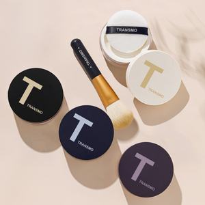 Envase Compacto de Polvo Suelto Reciclable de Alta Calidad, OEM ODM, Envase Cosmético Vacío de Plástico, Tarro de Polvo Vacío - Product Image 1