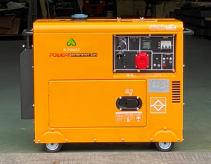 Groupe électrogène diesel silencieux à double usage, 300A, 5kW, 10kW, démarrage à distance, 50/60Hz, monophasé 240V, <span class=keywords><strong>prix</strong></span> de gros - Product Image 5