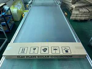 Produit populaire Chauffe-eau <span class=keywords><strong>solaire</strong></span> à panneaux plats de 300 L pour l'extérieur Chauffage de l'eau chaude sûr et confortable Système de toiture <span class=keywords><strong>thermique</strong></span> - Product Image 4